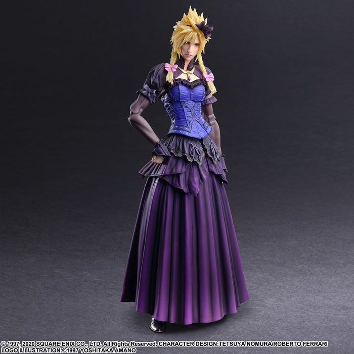 "Final Fantasy VII Remake" Play Arts Kai Cloud Strife -Dress Ver.-