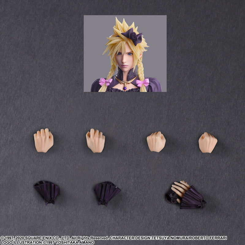 "Final Fantasy VII Remake" Play Arts Kai Cloud Strife -Dress Ver.-