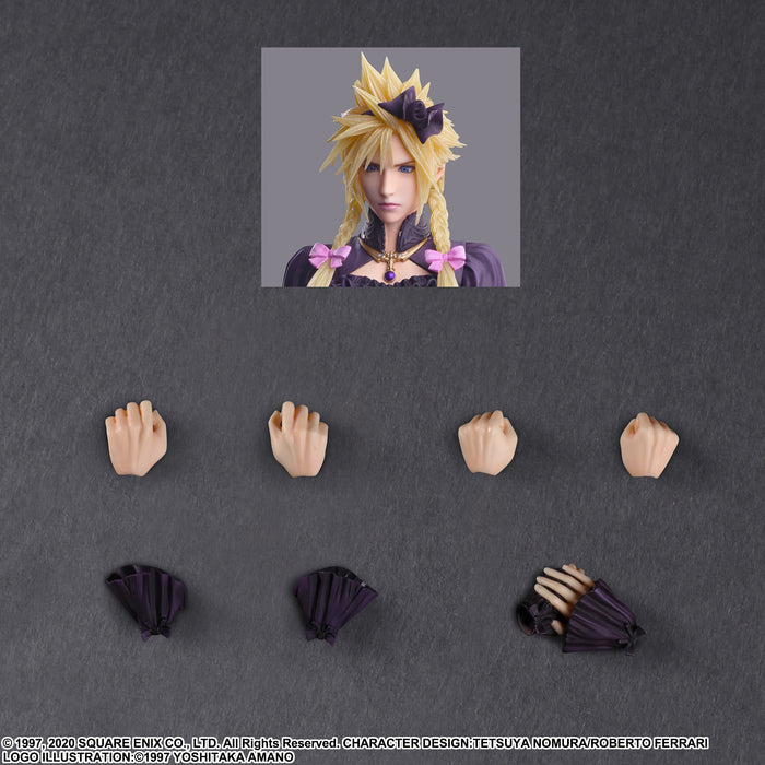 "Final Fantasy VII Remake" Play Arts Kai Cloud Strife -Dress Ver.-