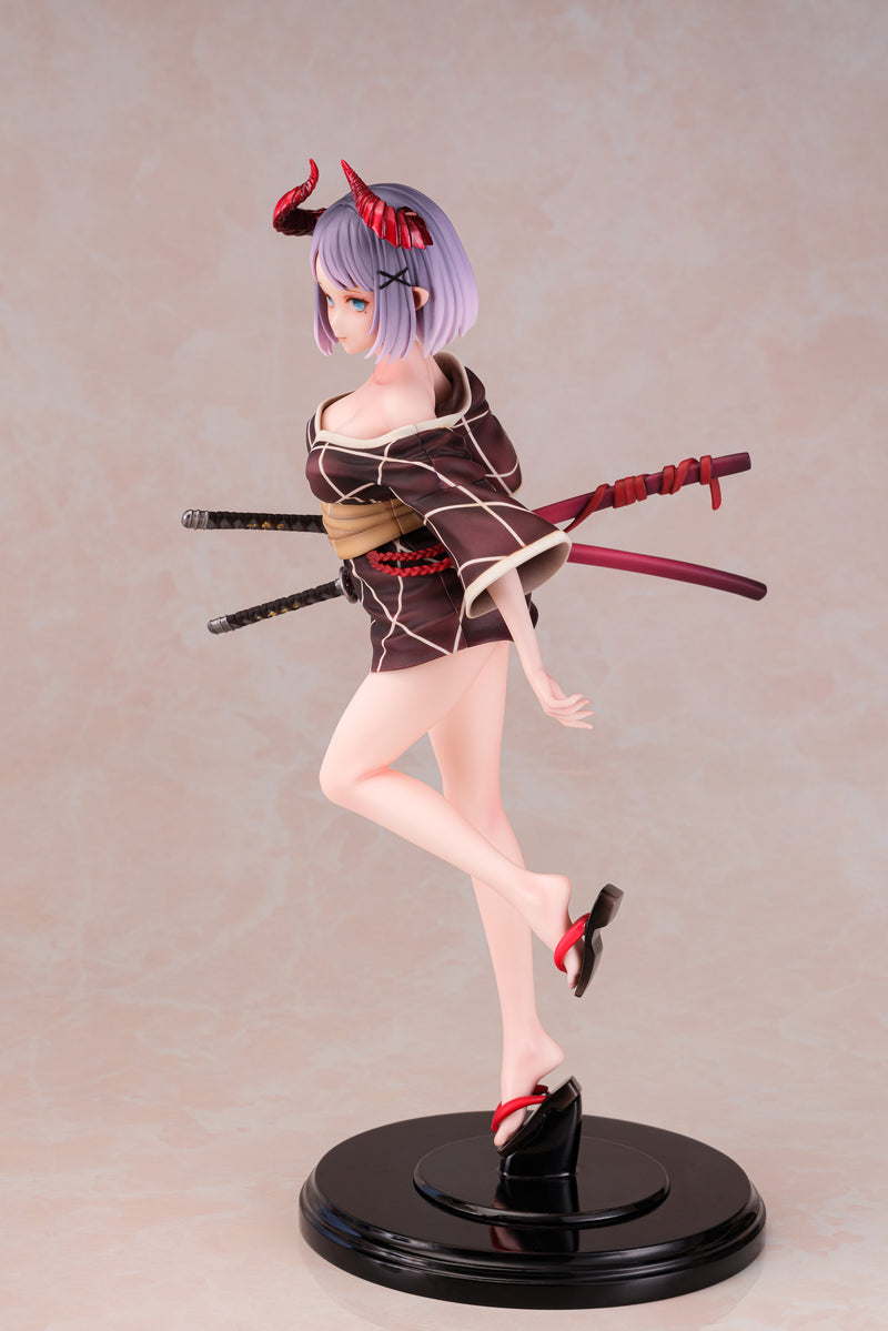 "Original Character" Tsuno Musume Illustration by Shal.E