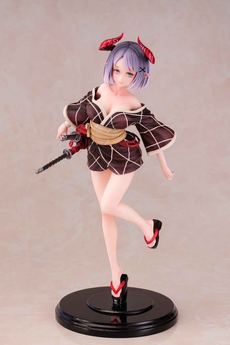 "Original Character" Tsuno Musume Illustration by Shal.E
