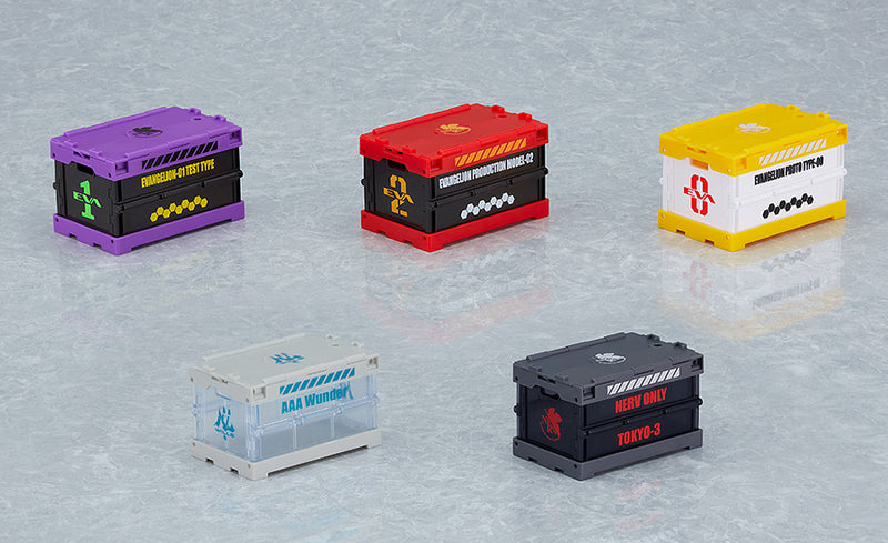 "Rebuild of Evangelion" Nendoroid More Evangelion Design Container NERV Ver.