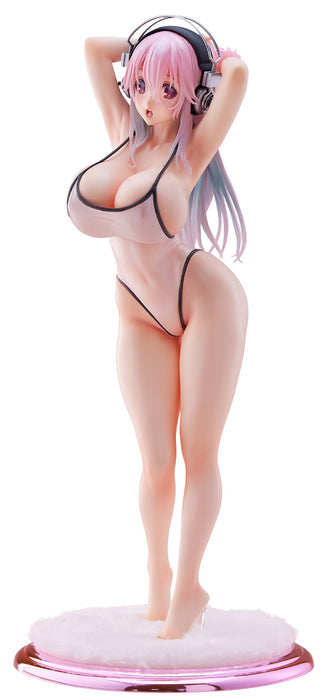 "Super Sonico" 1/7 Scale Figure Super Sonico White Swimwear Style