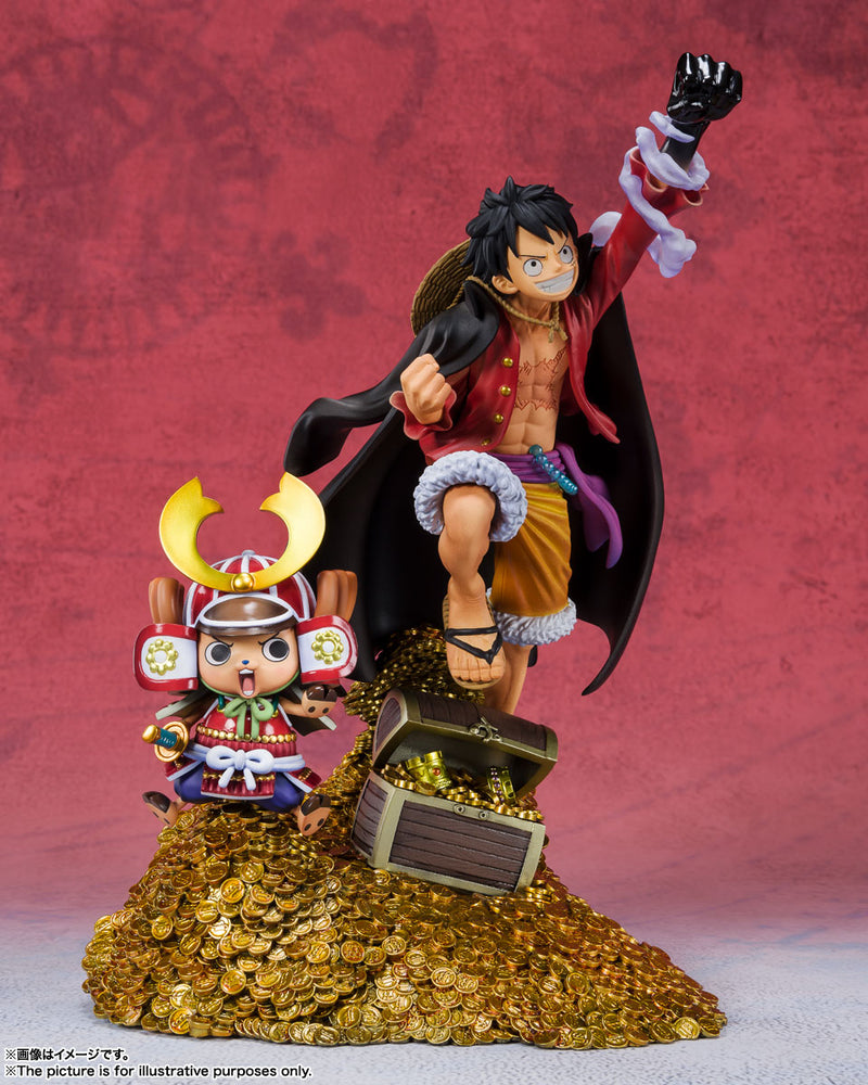 "One Piece" Figuarts Zero Monkey D. Luffy -WT100 Anniversary Eichiro Oda Original Illustration 100 Views of Pirates-