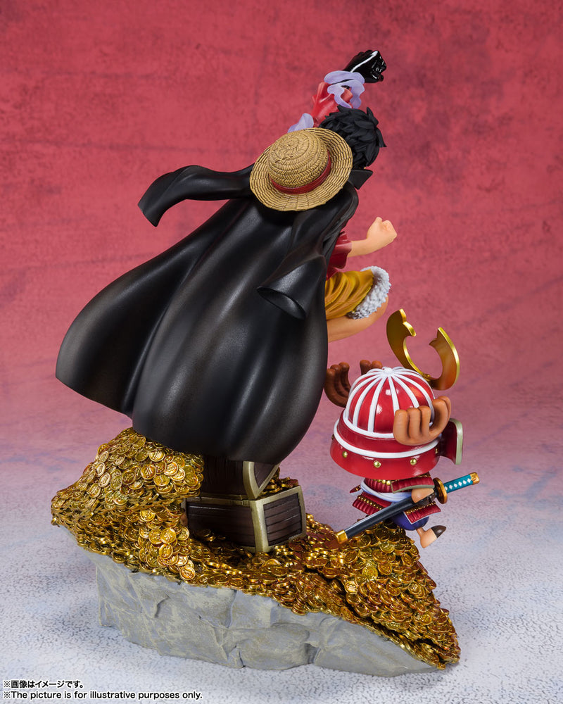 "One Piece" Figuarts Zero Monkey D. Luffy -WT100 Anniversary Eichiro Oda Original Illustration 100 Views of Pirates-
