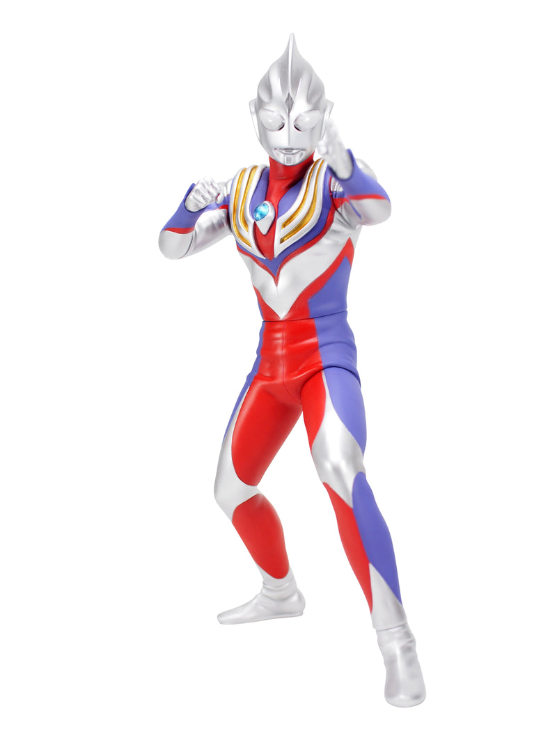 "ULTRAMAN TIGA" CCP 1/6 TOKUSATSU SERIES Ultraman Tiga Multi Type Advent Ver. with Light Up Gimmick