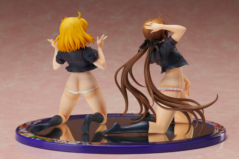 Gokubi Girls Slender Glamorous "Senran Kagura New Wave G Burst" Reprint Edition Ryobi x Ryona Desnudo Skin Marinero Uniforme Ver. Figura Set 1/10 Escala