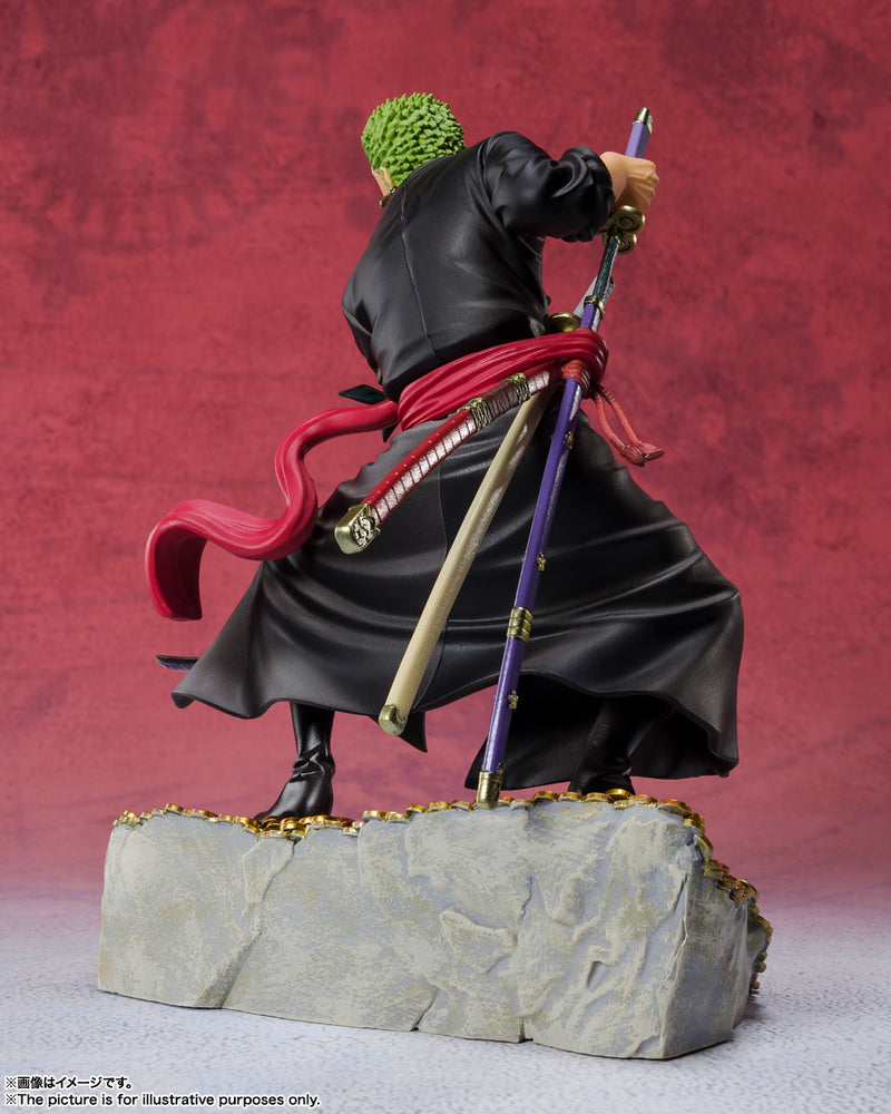 "One Piece" Figuarts Zero Roronoa Zoro -WT100 Anniversary Eichiro Oda Original Illustration 100 Views of Pirates-
