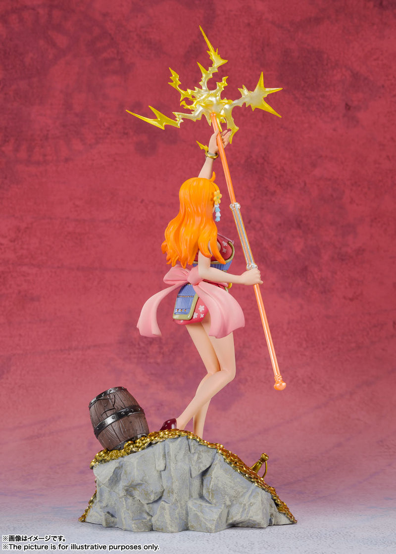 "One Piece" Figuarts Zero Nami -WT100 Anniversary Eichiro Oda Original Illustration 100 Views of Pirates-