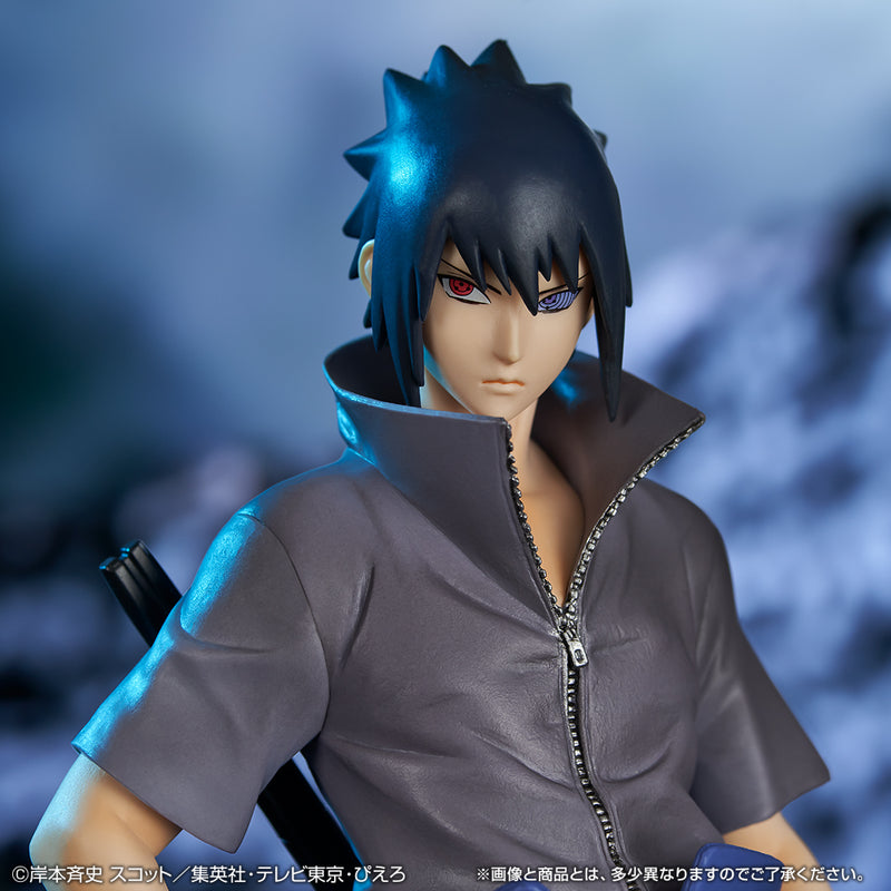 Ichiban Kuji "Naruto Shippuuden" The Will of Fire B Prize Uchiha Sasuke Sharingan & Rinnegan ver.