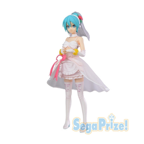"Hatsune Miku" -Project DIVA- Arcade Future Tone SPM Figure White Dress