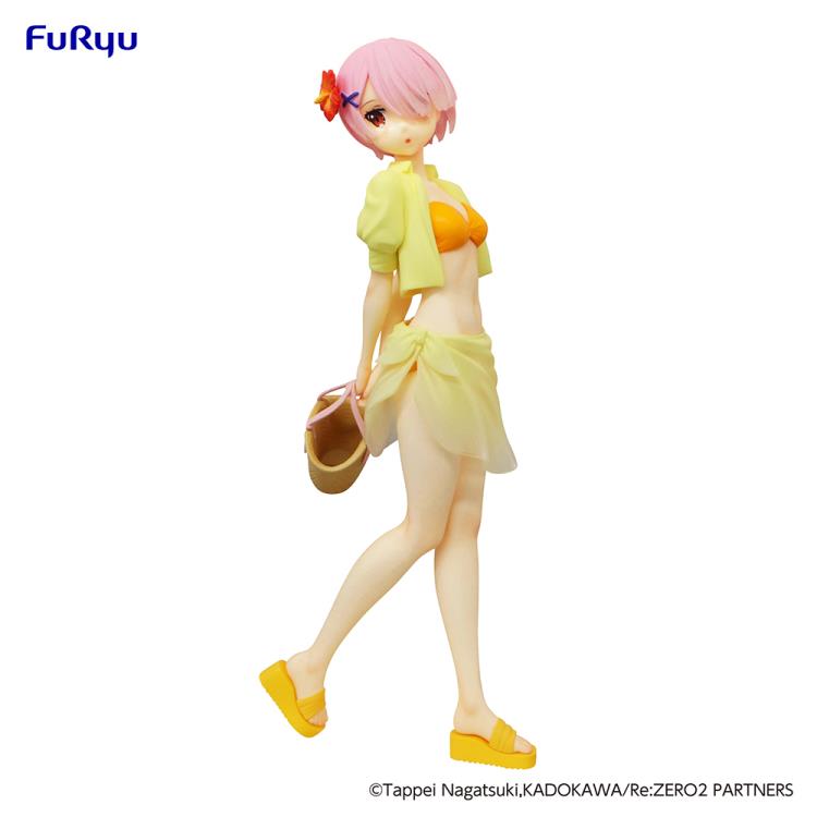 "Re:Zero Starting Life in Another World" SSS Figure Ram Summer Vacation