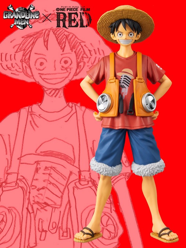 "ONE PIECE FILM RED" DXF The Grandline Men Vol.8 Monkey D. Luffy