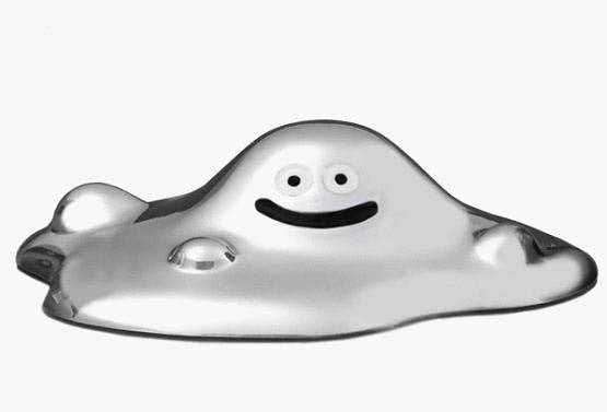 "Dragon Quest" Metallic Monsters Gallery Liquid Metal Slime L