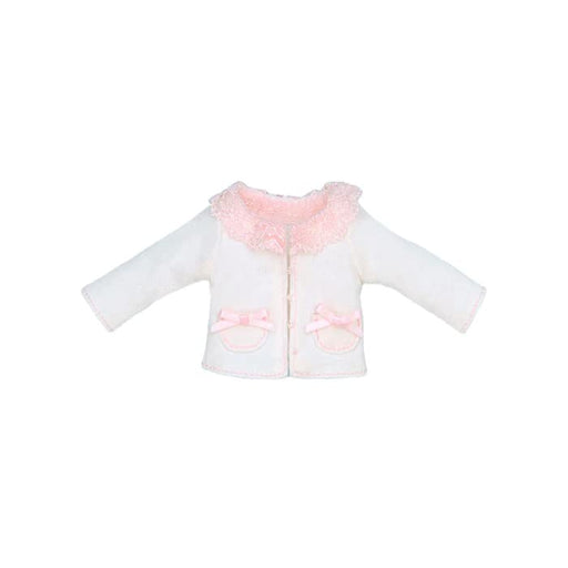 【Cross World Connections】Produced by Junie Moon Dear Darling Fashion for Dolls Lace Collar Cardigan (22cm) Pink