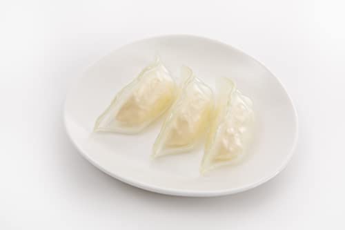 Boiled Dumplings Plastic Model Half Plate