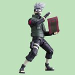 Hatake Kakashi (Japanese ver. Action Figure version) Naruto - Bandai