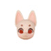 PICCODO SERIES DEFORMED SIZE RESIN DOLL HEAD FURRY FOX (MAKEUP VER.) DOLL-WHITE