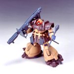 MS-09F/trop Dom Tropen (versione Sand Brown) -1/144 scala - HGUC (35;027) Kidou Senshi Gundam 0083 Stardust Memory - Bandai
