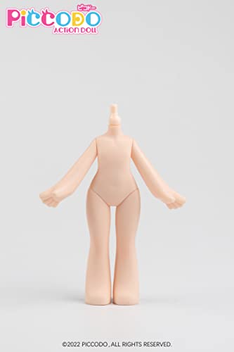 Piccodo Series Cute Body10 Deformed Simple Doll Body PIC-DC002D Doll White