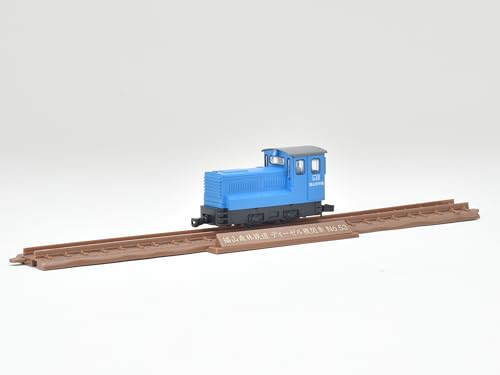 Railway Collection Narrow Gauge 80 Nekoyama Forest Railway Diesel Locomotive (Blue Color) + Passenger Car 2 Car Set D