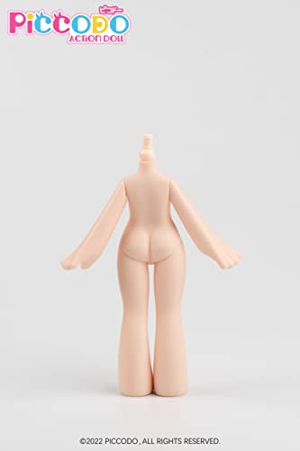 Piccodo Series Cute Body10 Deformed Simple Doll Body PIC-DC002D Doll White