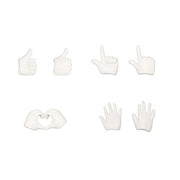 【GENESIS】Piccodo Series PIC-H002PW Option Hand Set B Pure-White