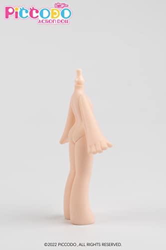 Piccodo Series Cute Body10 Deformed Simple Doll Body PIC-DC002D Doll White