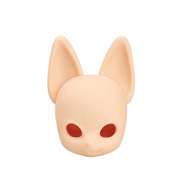 PICCODO SERIES DEFORMED SIZE RESIN DOLL HEAD FURRY FOX NATURAL
