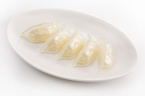 Boiled Dumplings Plastic Model Full Plate