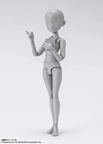 S.H.Figuarts Body-chan -Ken Sugimori- Edition DX Set (Gray Color Ver.)