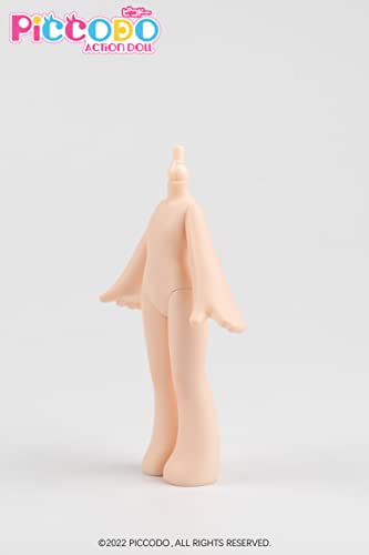 Piccodo Series Cute Body10 Deformed Simple Doll Body PIC-DC002D Doll White