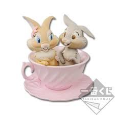 Miss Bunny &  Thumper Ichiban Kuji  Characters ~Happiness Tea Party~ Bambi - Banpresto