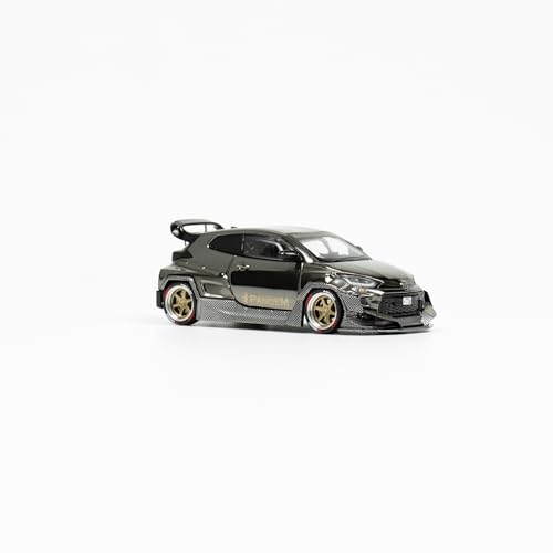 1/64 PANDEM YARIS DARK CHROME POP RACE VERSION