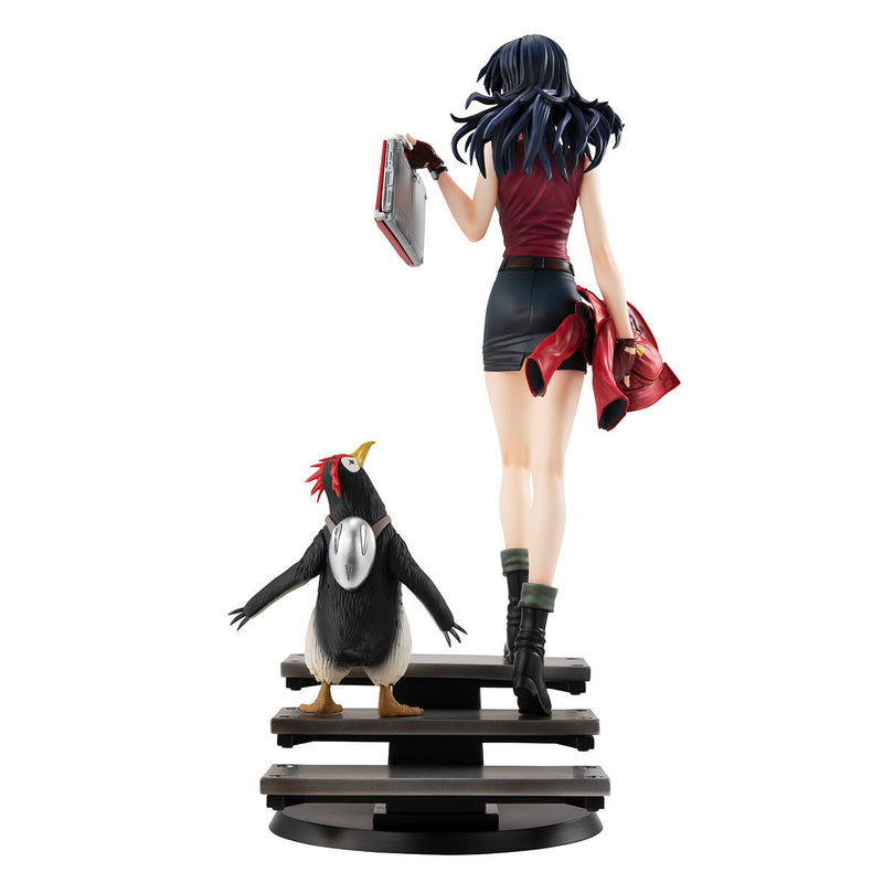 "Rebuild of Evangelion" GALS Series Katsuragi Misato & Penpen Complete Figure