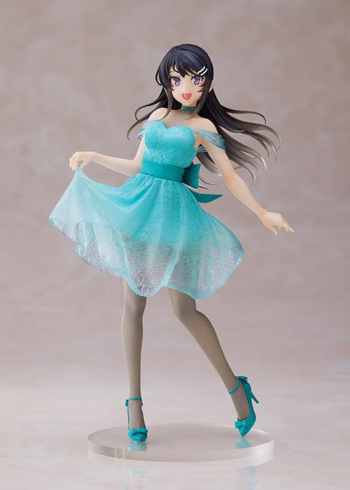 "Rascal no sueña con Bunny Girl Senpai" Cajéful Figura Sakurajima Mai Clear Dress Ver.
