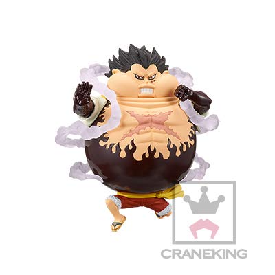 Monkey D. Luffy One Piece World Collectable Figure Battle of Luffy Whole Cake Island One Piece - Banpresto