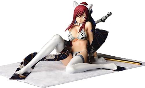 "Fairy Tail" Erza Scarlet White Tiger Gravure Style