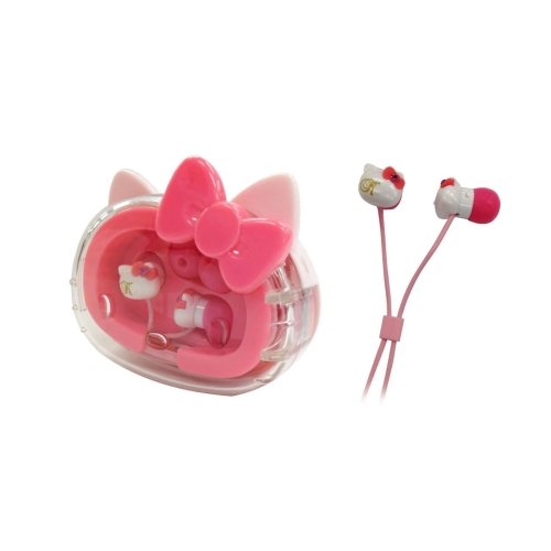 "Hello Kitty" Compact Case & Earphones SAN-191KTC