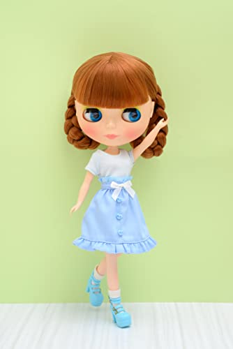 Produced by Junie Moon Dear Darling Fashion for Dolls Basic T-shirt Set (22cm Doll Size) Pastel