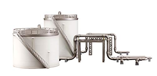 Non Scale Plastic Kit Industrial Area A (Storage Tanks)