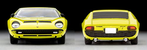1/64 Scale Tomica Limited Vintage TLV Lamborghini Miura S (Yellow Green)