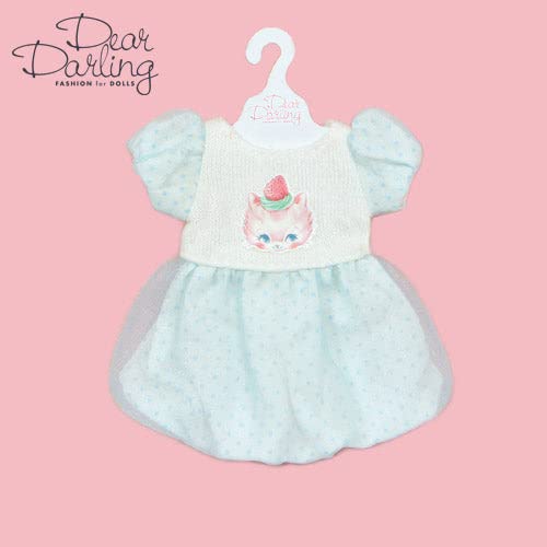 Produced by Junie Moon Dear Darling Fashion for Dolls MAKI Balloon Dress for 20cm Dolls Blue