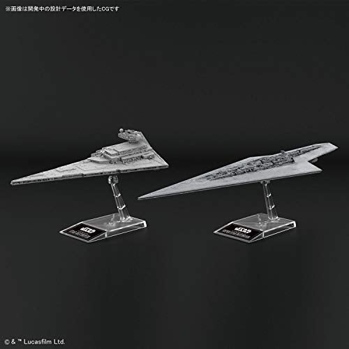 "Star Wars" 1/100000 Super Star Destroyers & 1/14500 Star Destroyer