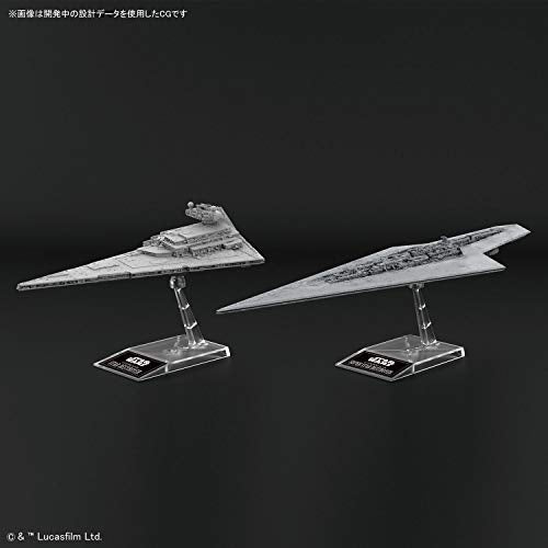 "Star Wars" 1/100000 Super Star Destroyer & 1/14500 Star Destroyer