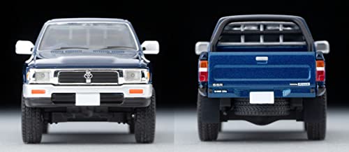 1/64 Scale Tomica Limited Vintage NEO LV-N255a Toyota Hilux 4WD Pick Up Double Cab SSR (Navy) 1995