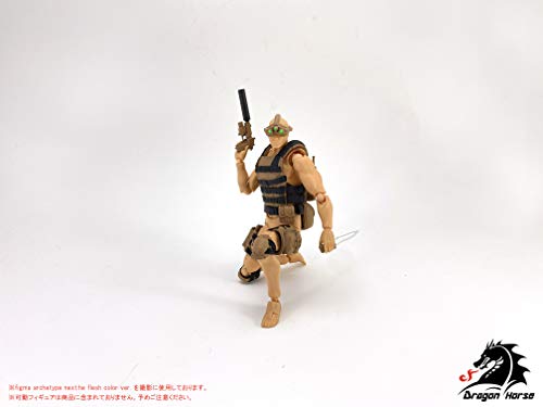DH-E001BD 1/12 SCALE ACTION FIGURE EQUIPMENT SET B (GHOST) DESERT VER.