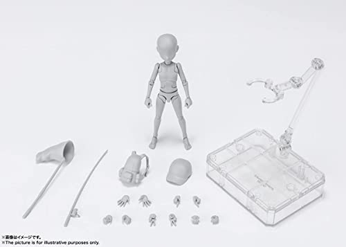 S.H.Figuarts Body-kun -Ken Sugimori- Edition DX Set (Gray Color Ver.)