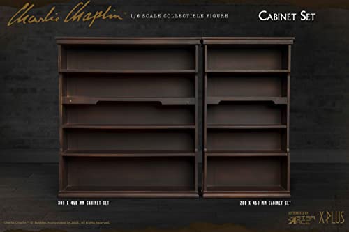 Star Ace Toys 1/6 "The Pawnshop" Charlie Chaplin Accessory Cabinet Set