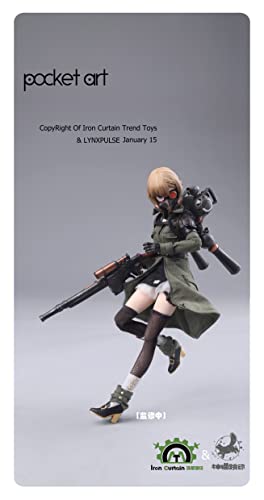 LYNXPULSE POCKET ART SERIES PA001 EMILIA 1/12 SCALE ACTION FIGURE